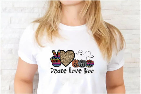 Peace Love Boo Sublimation Sublimation Jagonath Roy 