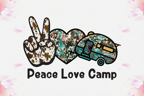 Peace Love Camp Sublimation Sublimation Jagonath Roy 