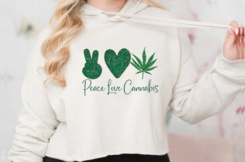 Peace Love Cannabis Sublimation Sublimation Jagonath Roy 