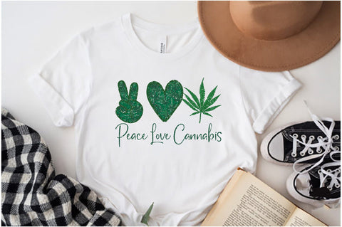 Peace Love Cannabis Sublimation Sublimation Jagonath Roy 
