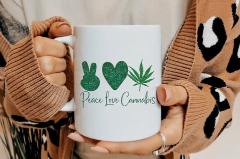 Peace Love Cannabis Sublimation Sublimation Jagonath Roy 