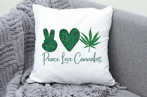 Peace Love Cannabis Sublimation Sublimation Jagonath Roy 