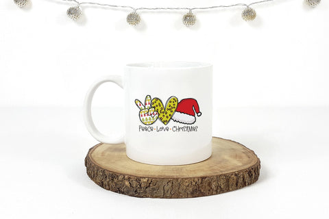 Peace Love Christmas PNG Sublimation Sublimation CraftLabSVG 
