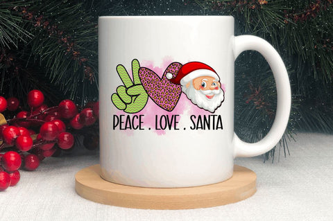 Peace Love Christmas Sublimation Bundle Sublimation Regulrcrative 