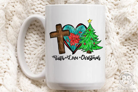 Peace Love Christmas Sublimation Design Sublimation LAM HOANG THUY 