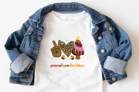 peace love christmas Sublimation SVGArt 