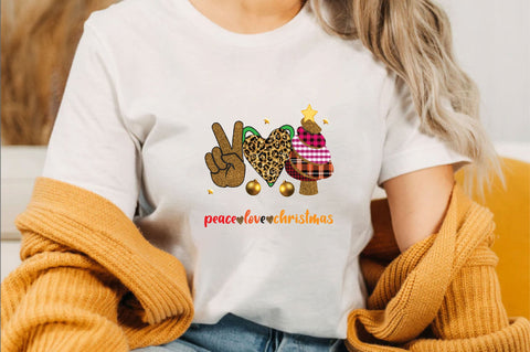 peace love christmas Sublimation SVGArt 