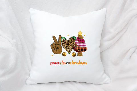 peace love christmas Sublimation SVGArt 