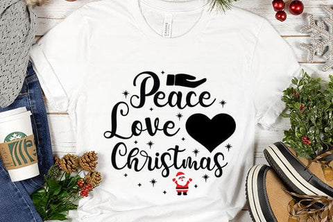Peace Love Christmas SVG Angelina750 