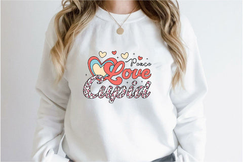 Peace Love Cupid Sublimation SVGArt 