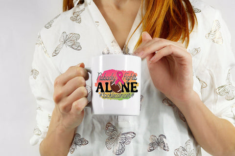 Peace Love Cure | Breast Cancer PNG Sublimation CraftLabSVG 