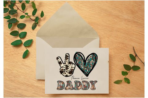 Peace Love Daddy Sublimation Sublimation Jagonath Roy 