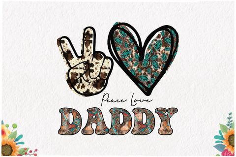 Peace Love Daddy Sublimation Sublimation Jagonath Roy 