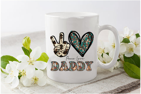 Peace Love Daddy Sublimation Sublimation Jagonath Roy 