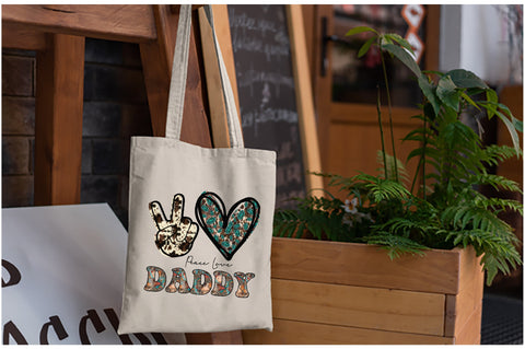 Peace Love Daddy Sublimation Sublimation Jagonath Roy 