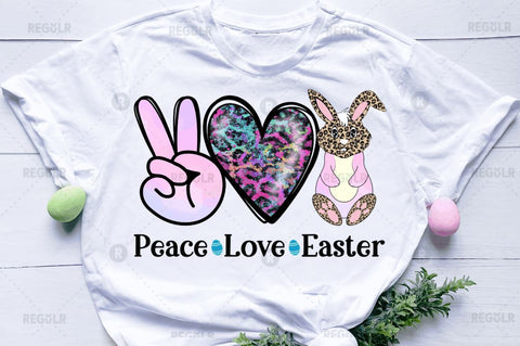 Peace love easter Sublimation PNG Sublimation Regulrcrative 