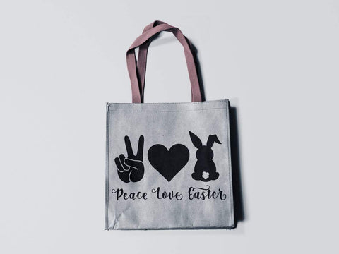 Peace Love Easter svg, Bunny svg, Rabbit svg, Happy Easter svg, Easter svg, Christian easter svg, Bunny Ears svg, Easter rabbit svg SVG CutLeafSvg 