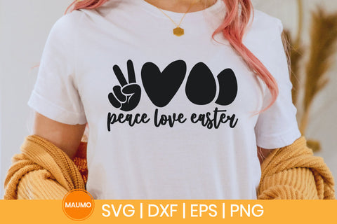 Peace love easter svg quote SVG Maumo Designs 