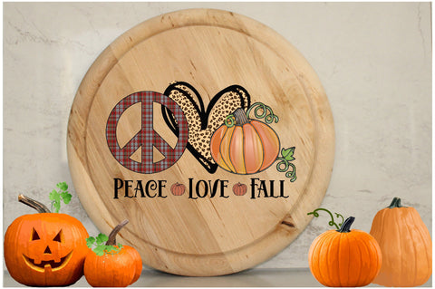 Peace Love Fall Sublimation Sublimation Jagonath Roy 