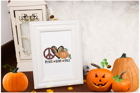 Peace Love Fall Sublimation Sublimation Jagonath Roy 