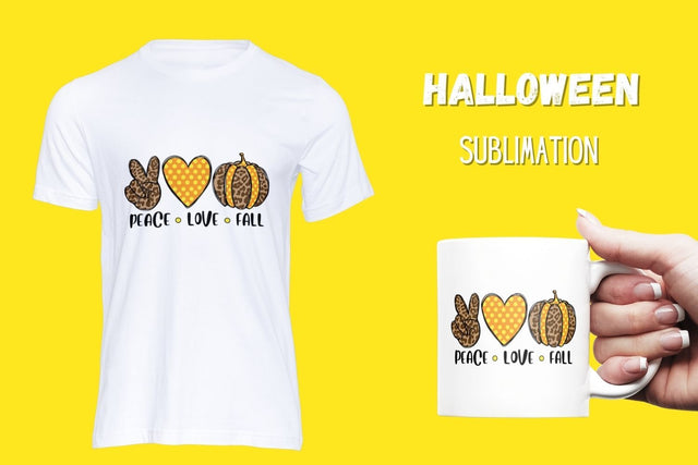 Peace Love Fall Sublimation Sublimation SvgOcean 