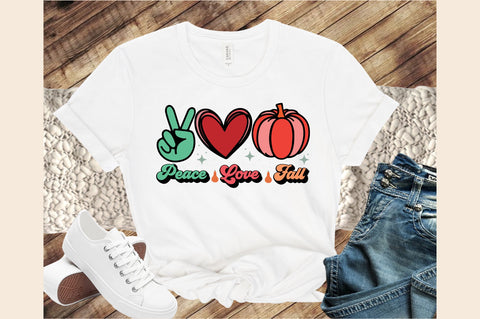 Peace love Fall SVG designartist 