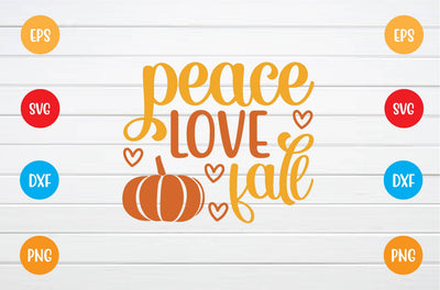peace love fall svg SVG sk.swapon Roy 