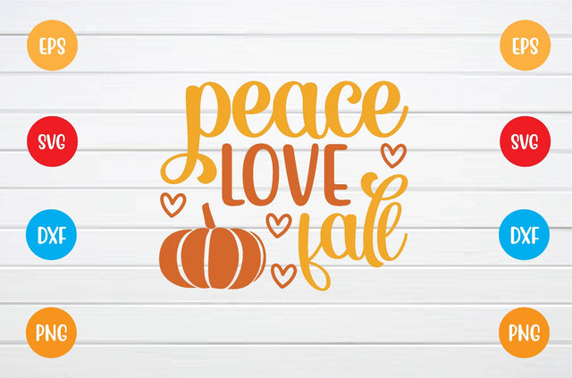 peace love fall svg SVG sk.swapon Roy 