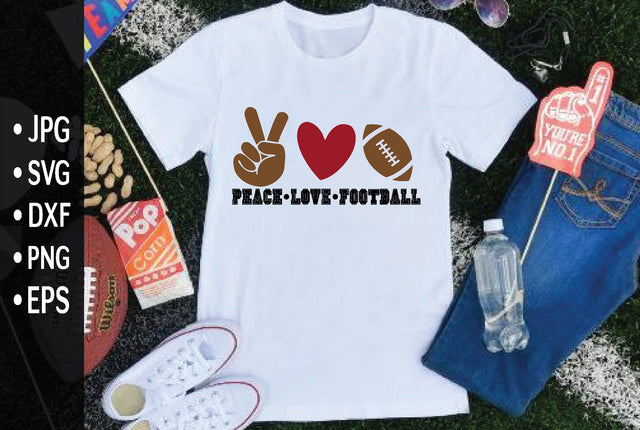 peace love football SVG md faruk hossain 