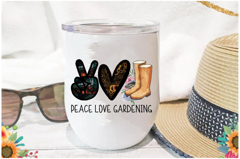 Peace Love Gardening Sublimation Sublimation Jagonath Roy 