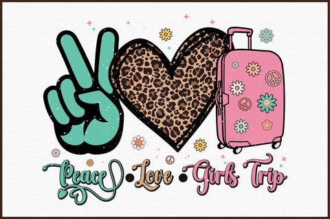 Peace Love Girls Trip,Summer Sublimation Sublimation designartist 