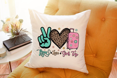 Peace Love Girls Trip,Summer Sublimation Sublimation designartist 