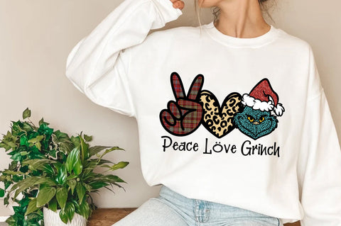 Peace Love Grinch Sublimation Sublimation Jagonath Roy 