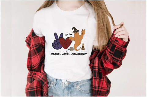 Peace Love Halloween Sublimation Sublimation Jagonath Roy 