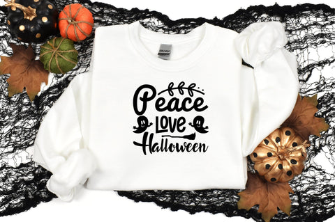 Peace Love Halloween SVG CraftlabSvg29 