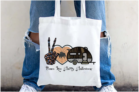 Peace Love Happy Halloween Sublimation Sublimation Jagonath Roy 