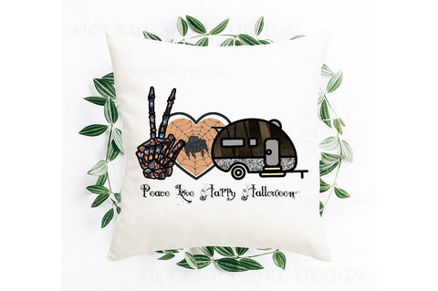 Peace Love Happy Halloween Sublimation Sublimation Jagonath Roy 