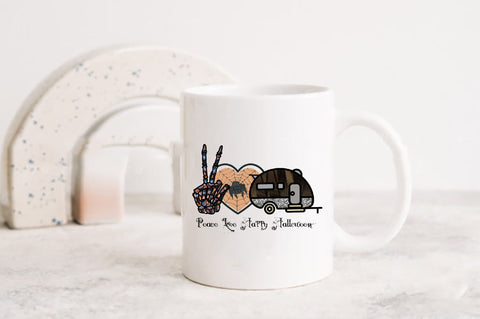 Peace Love Happy Halloween Sublimation Sublimation Jagonath Roy 