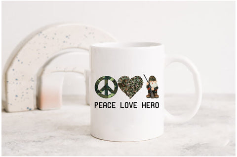 Peace Love Hero Sublimation Sublimation Jagonath Roy 