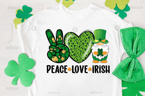 Peace love irish Sublimation PNG Sublimation Regulrcrative 