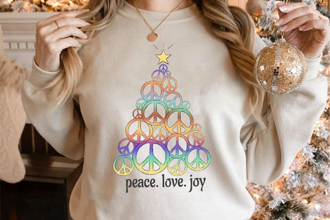 Peace Love Joy Christmas Sublimation Sublimation LAM HOANG THUY 