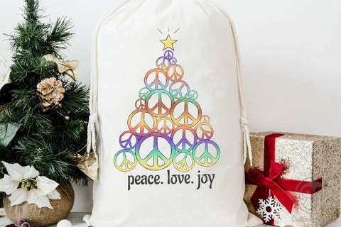 Peace Love Joy Christmas Sublimation Sublimation LAM HOANG THUY 