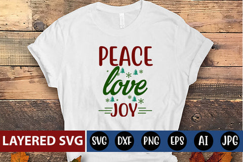 peace love joy SVG Blessedprint 
