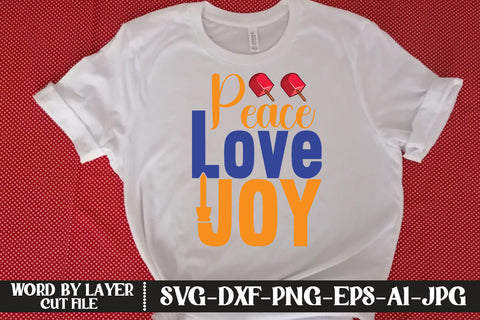 Peace Love Joy SVG CUT FILE SVG MStudio 