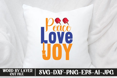 Peace Love Joy SVG CUT FILE SVG MStudio 