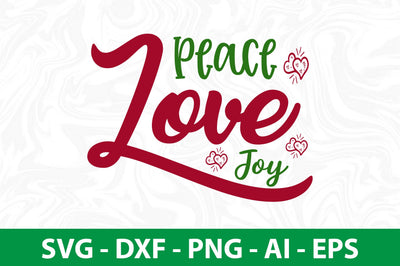 Peace Love Joy svg SVG nirmal108roy 