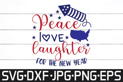 Peace love Laughter for the new year SVG md faruk hossain 