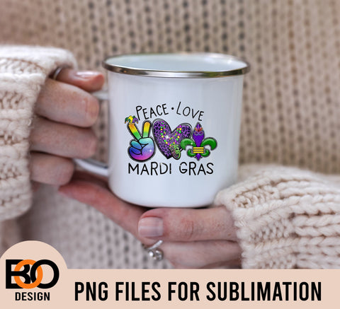 Peace Love Mardi Gras PNG, Mardi Gras PNG, Peace PNG, Love PNG, Mardi Gras PNG, Mardi Grass Leopard Sublimation BOO-design 