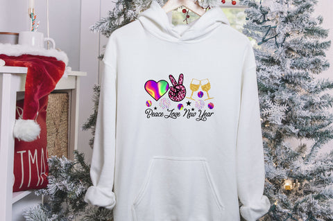 Peace Love New Year Sublimation SVGArt 