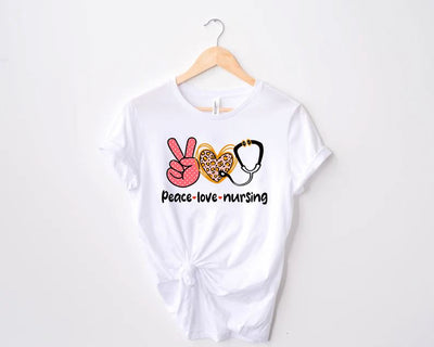 Peace Love Nursing Sublimation Download, Nurse PNG, Instant Download nursing sublimation, Nurse Sublimation design Sublimation sassyprint 